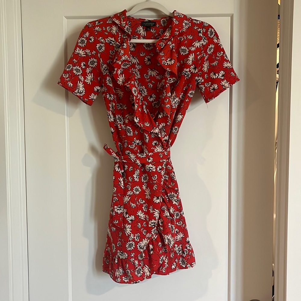 Topshop Floral Dress
